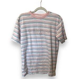 Authentic Guess X ASAP Rocky COLLAB Guess Club Cotton Candy David Reactive Tee